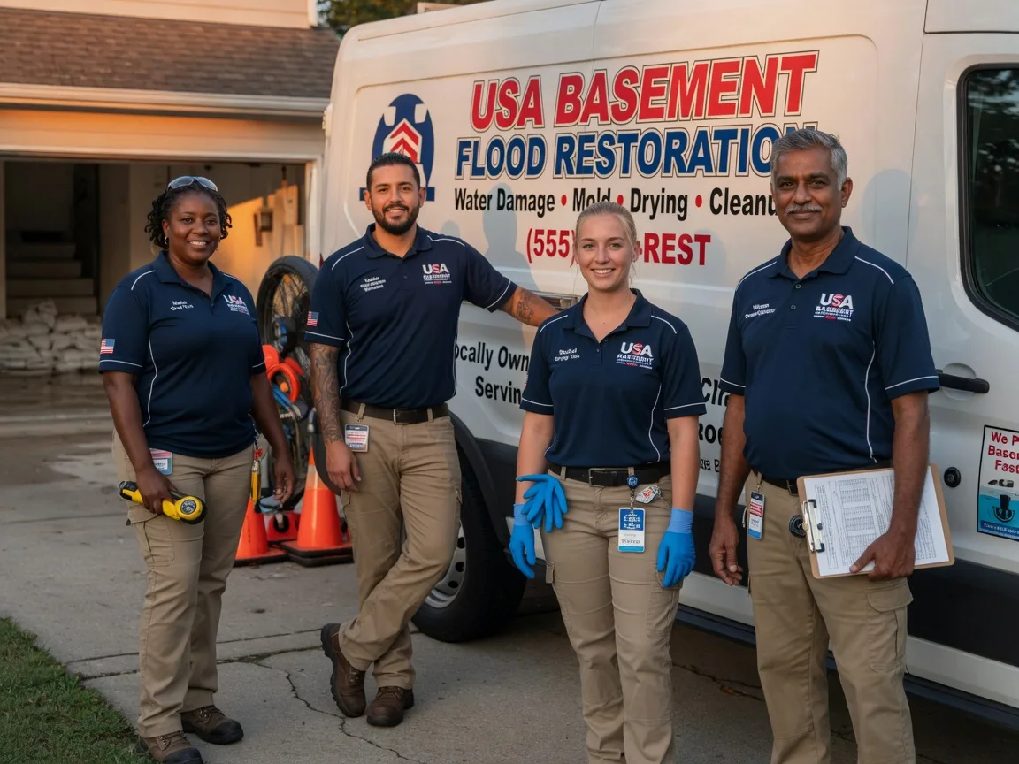 Basement Flood Cleanup company in Ansonia, OH