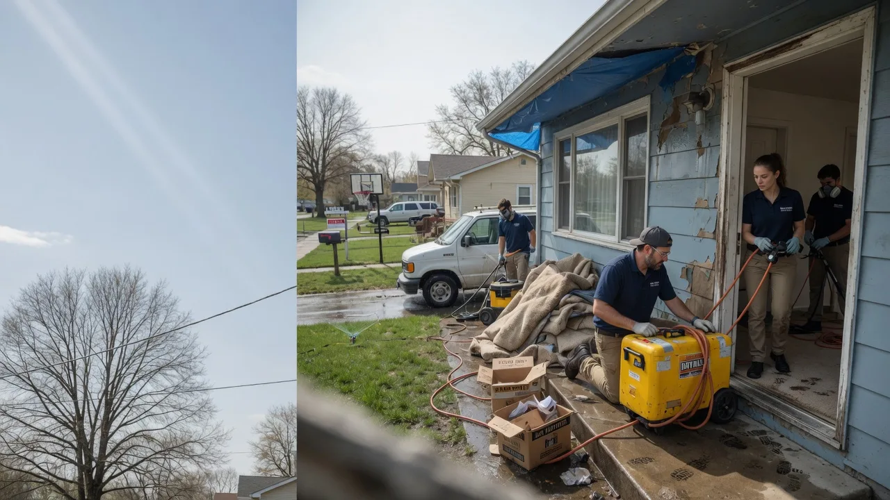 Basement Flood Cleanup in Ansonia, OH near me